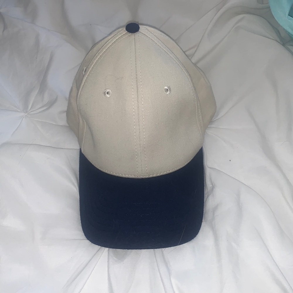 Blue & Beige Hat